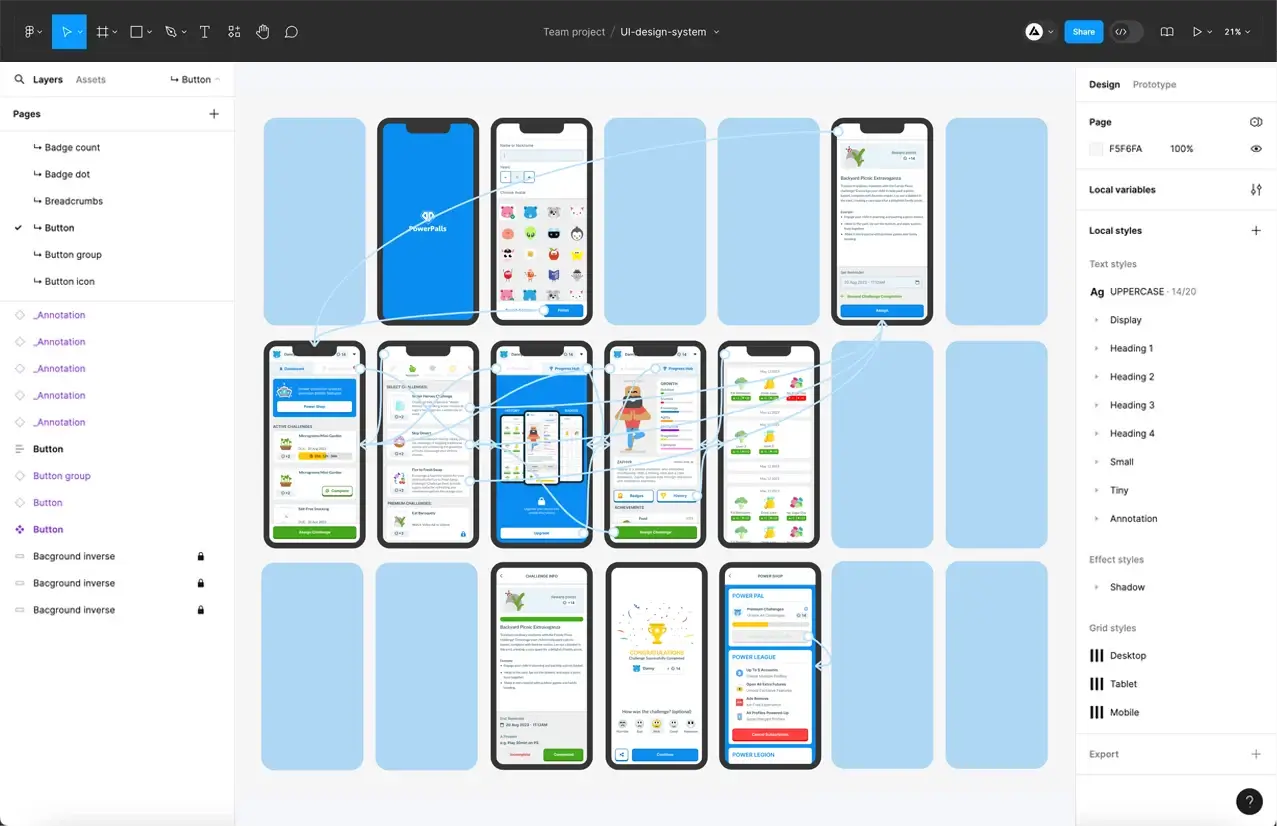 UX UI example project
